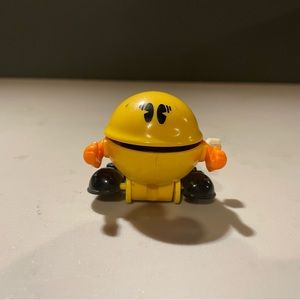 Pac Man Wind Up Tiny Vintage TOMY 1982 Works